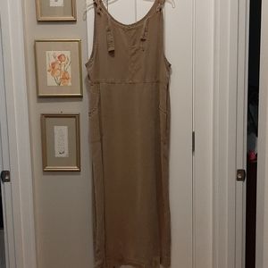 Tan Tencel Jumper